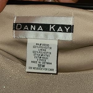 3 pieces shirt dress and jacket